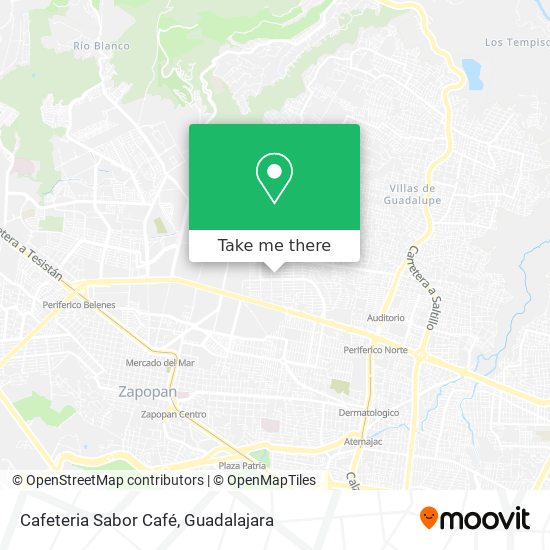 Cafeteria Sabor Café map