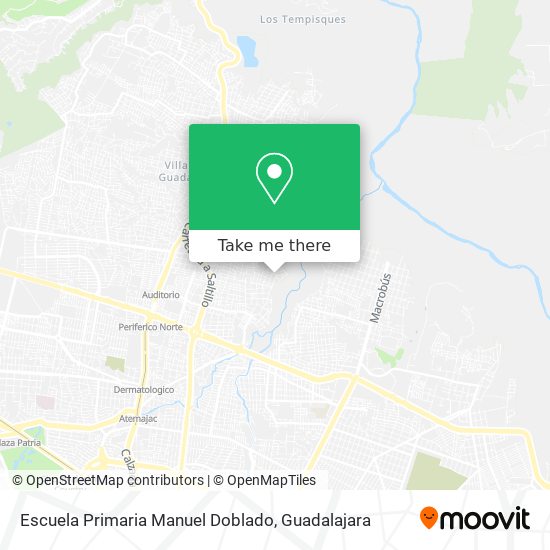 Escuela Primaria Manuel Doblado map