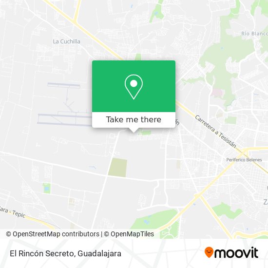 Mapa de El Rincón Secreto