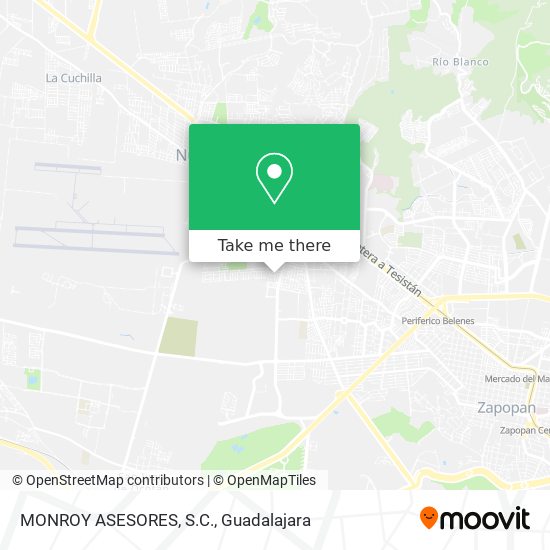 Mapa de MONROY ASESORES, S.C.