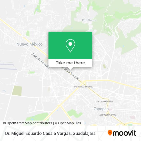 Dr. Miguel Eduardo Casale Vargas map