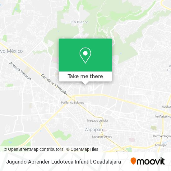 Jugando Aprender-Ludoteca Infantil map