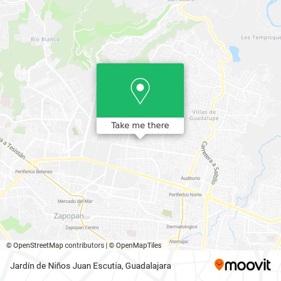 Jardín de Niños Juan Escutia map