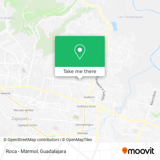 Mapa de Roca - Mármol