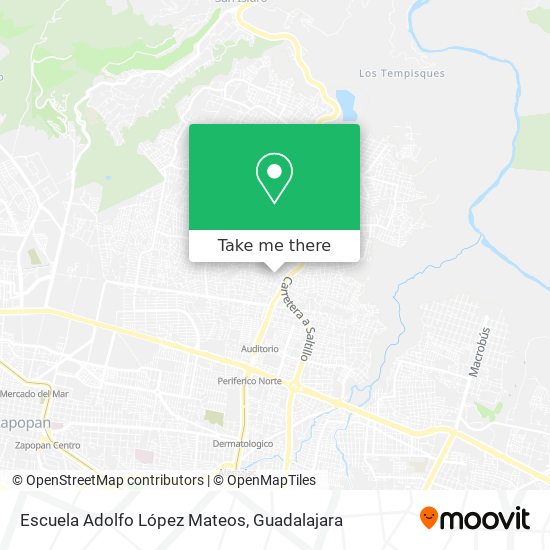 Escuela Adolfo López Mateos map