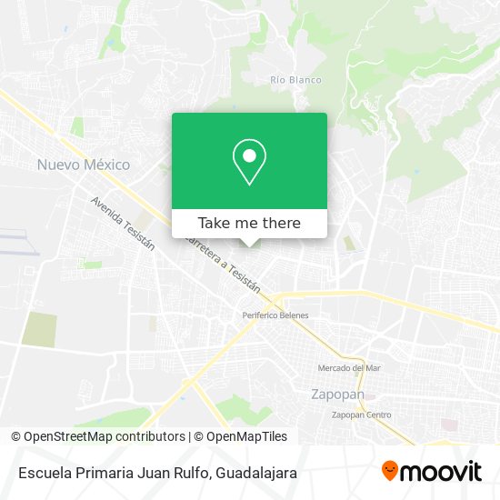 Escuela Primaria Juan Rulfo map