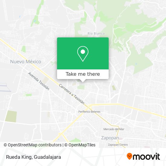 Rueda King map