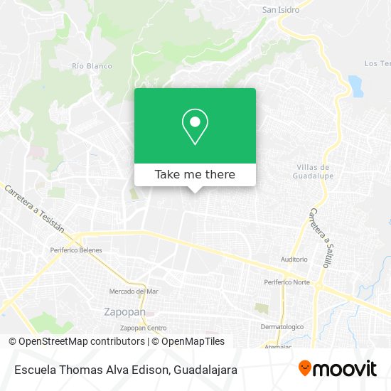 Escuela Thomas Alva Edison map