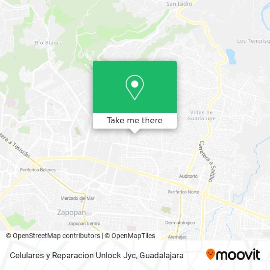 Mapa de Celulares y Reparacion Unlock Jyc