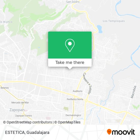 ESTETICA map