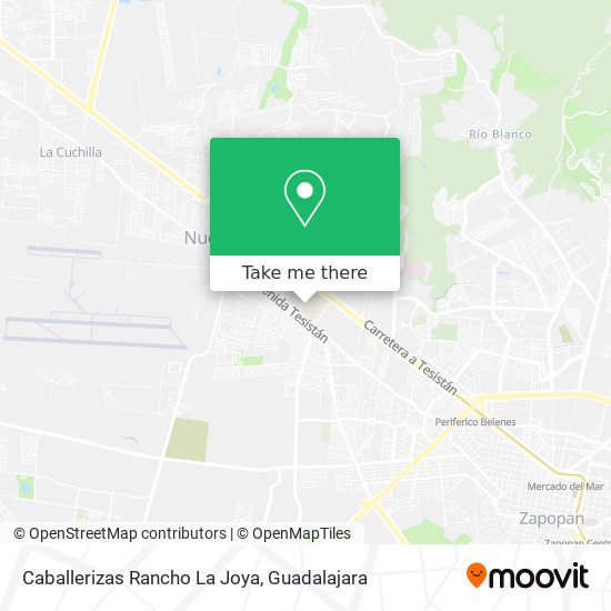 Mapa de Caballerizas Rancho La Joya
