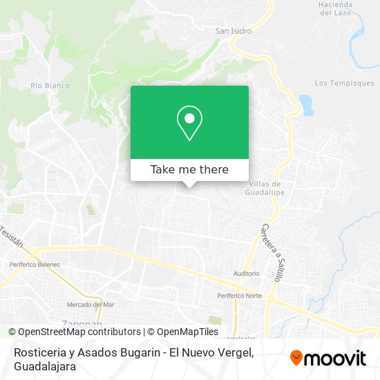Rosticeria y Asados Bugarin - El Nuevo Vergel map