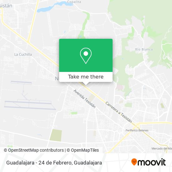 Mapa de Guadalajara - 24 de Febrero