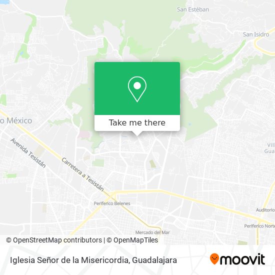 Mapa de Iglesia Señor de la Misericordia