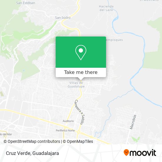 Mapa de Cruz Verde