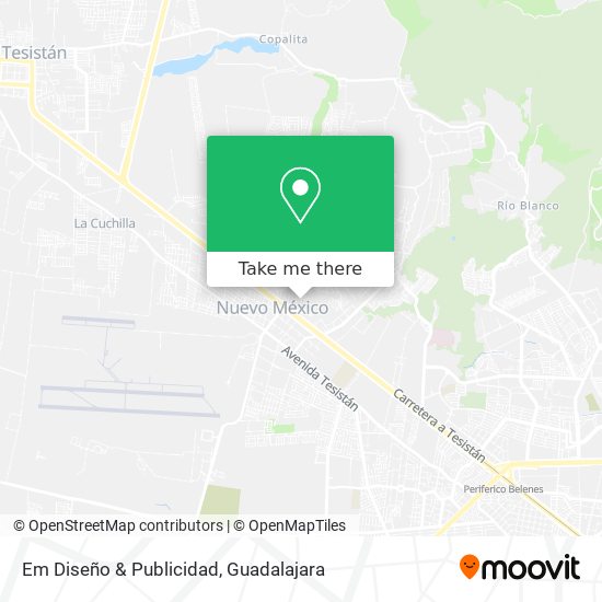 Mapa de Em Diseño & Publicidad