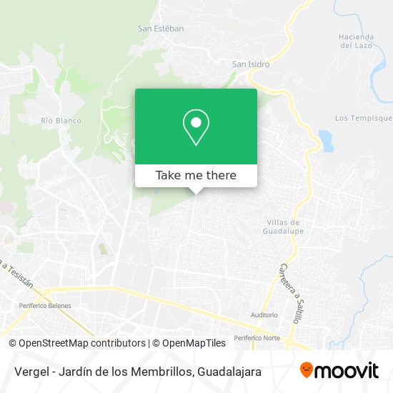 Vergel - Jardín de los Membrillos map