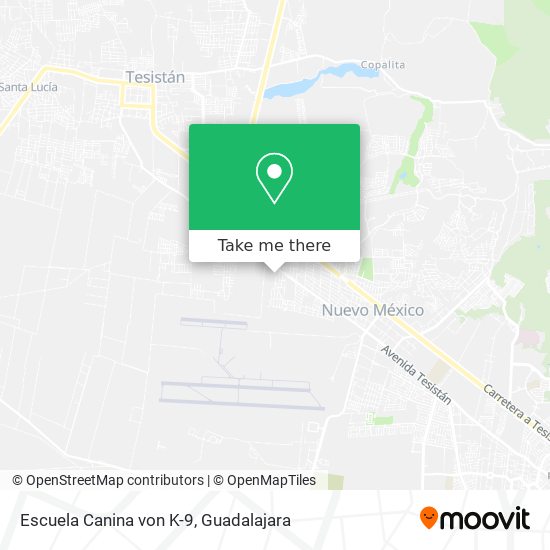 Mapa de Escuela Canina von K-9