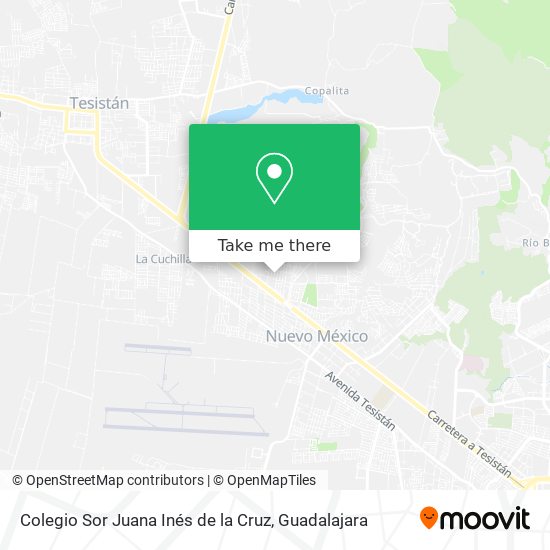 Colegio Sor Juana Inés de la Cruz map