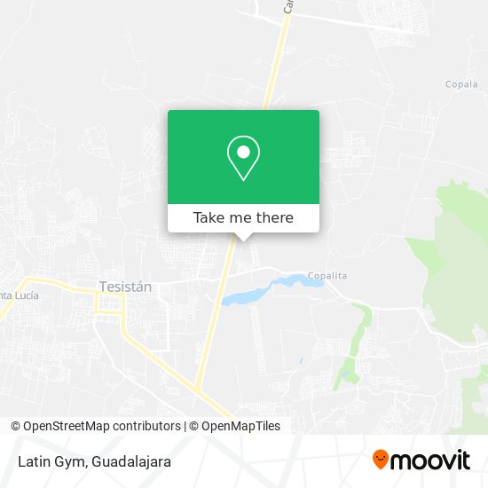Mapa de Latin Gym