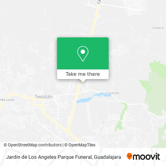 Jardin de Los Angeles Parque Funeral map