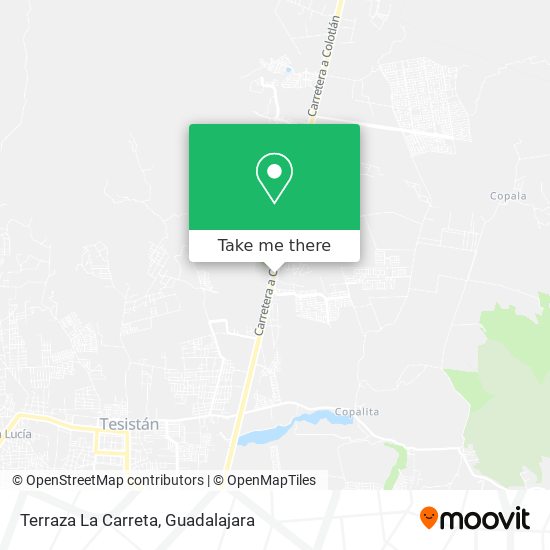 Terraza La Carreta map