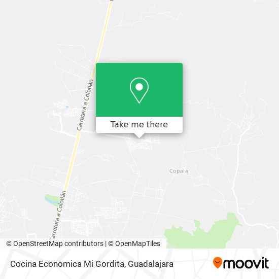 Cocina Economica Mi Gordita map
