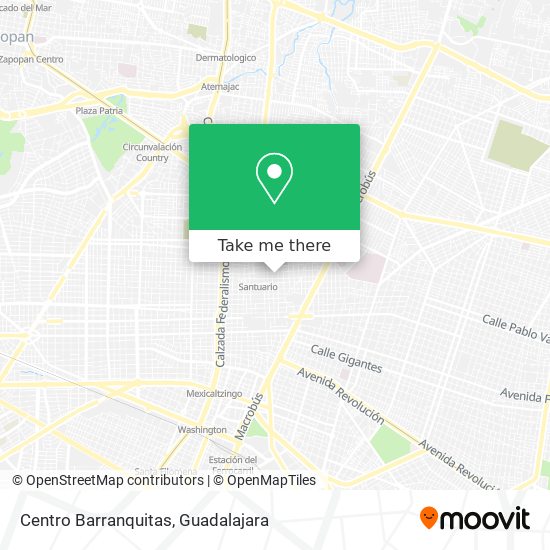 Centro Barranquitas map