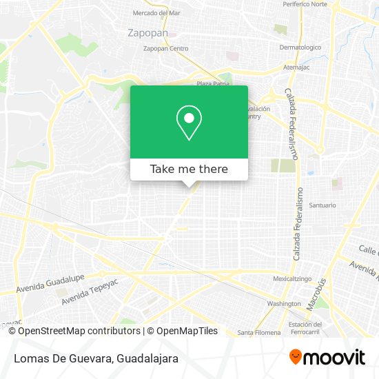 Lomas De Guevara map