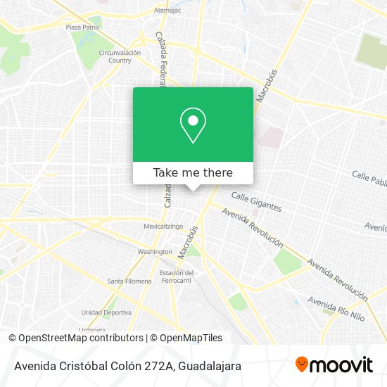 Mapa de Avenida Cristóbal Colón 272A