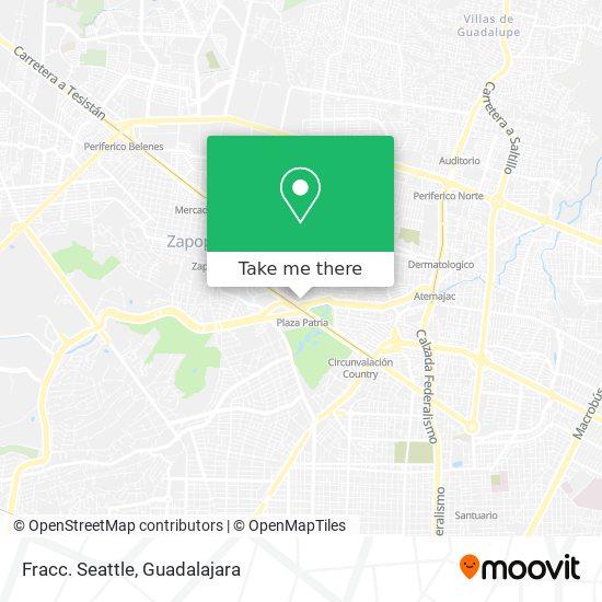 Fracc. Seattle map