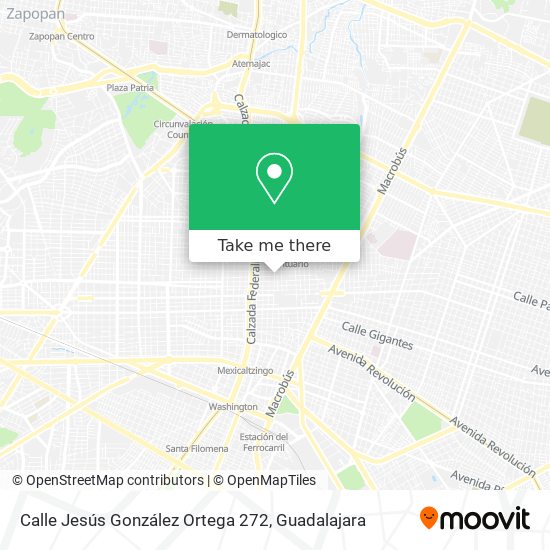 Calle Jesús González Ortega 272 map