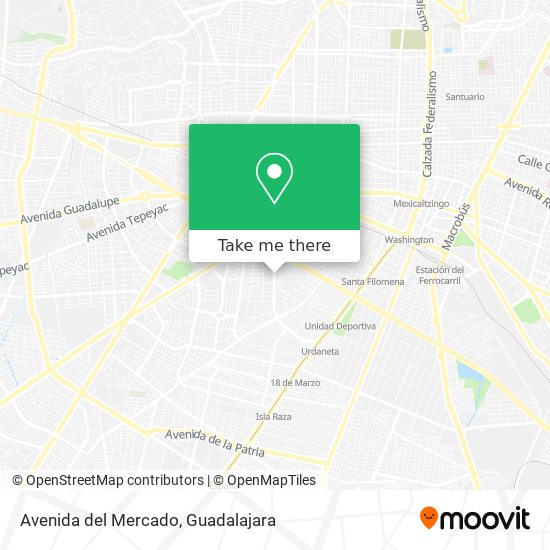 Avenida del Mercado map