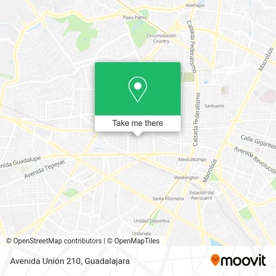 Avenida Unión 210 map