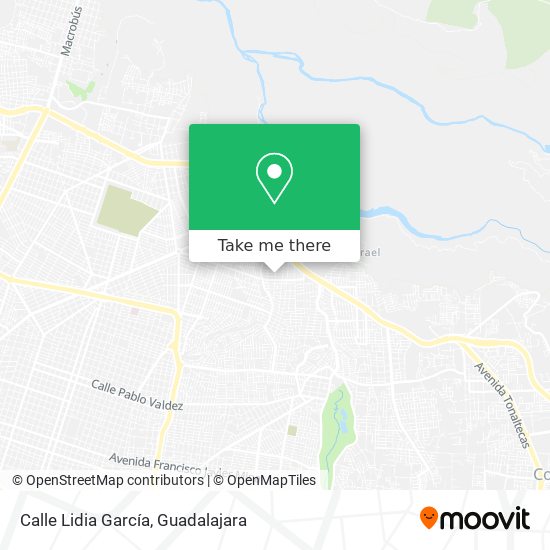 Calle Lidia García map