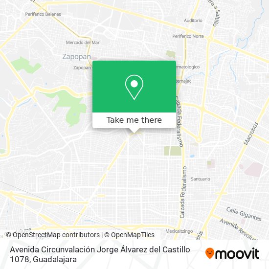 Avenida Circunvalación Jorge Álvarez del Castillo 1078 map