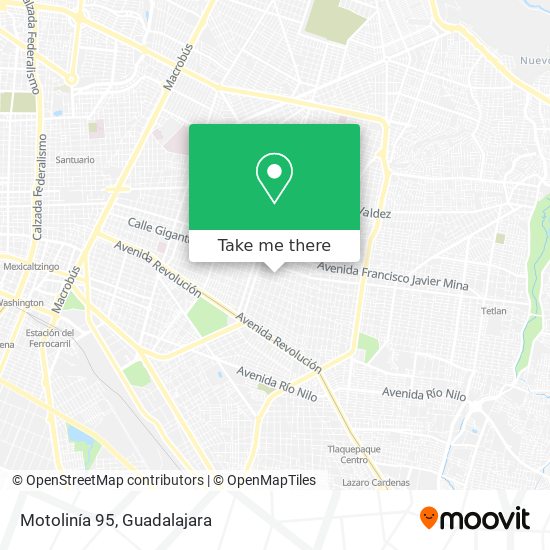 Mapa de Motolinía 95