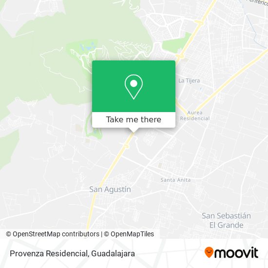 Provenza Residencial map