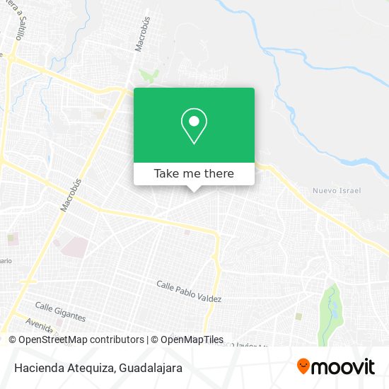 Mapa de Hacienda Atequiza