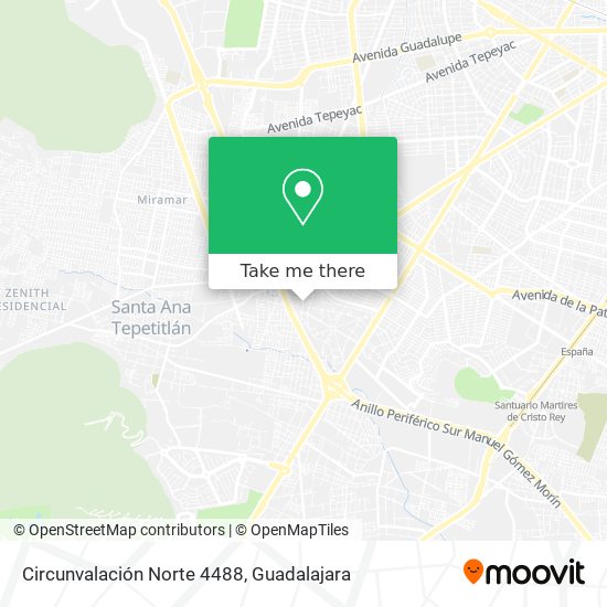 Circunvalación Norte 4488 map