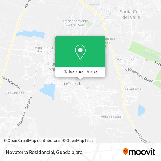 Mapa de Novaterra Residencial