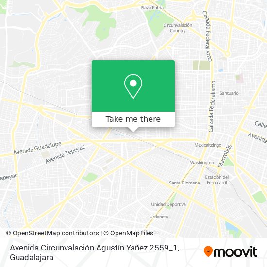 Avenida Circunvalación Agustín Yáñez 2559_1 map