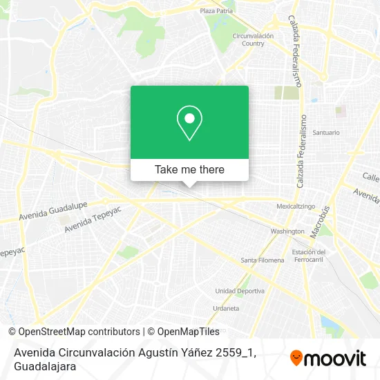 Avenida Circunvalación Agustín Yáñez 2559_1 map