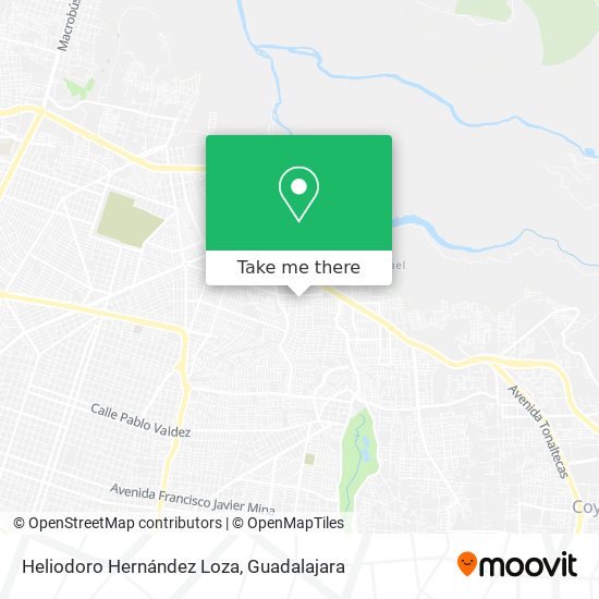 Mapa de Heliodoro Hernández Loza