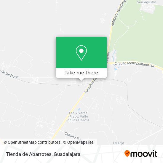 Tienda de Abarrotes map