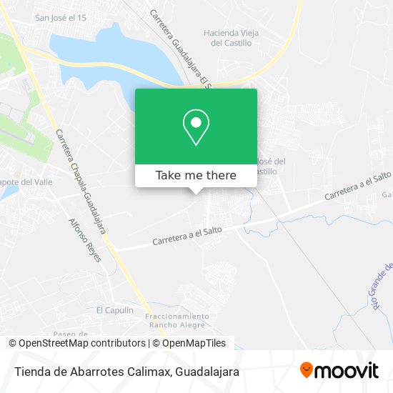 Tienda de Abarrotes Calimax map