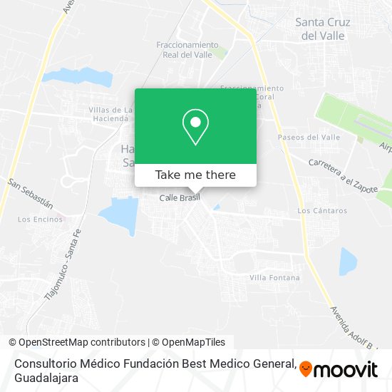 Consultorio Médico Fundación Best Medico General map