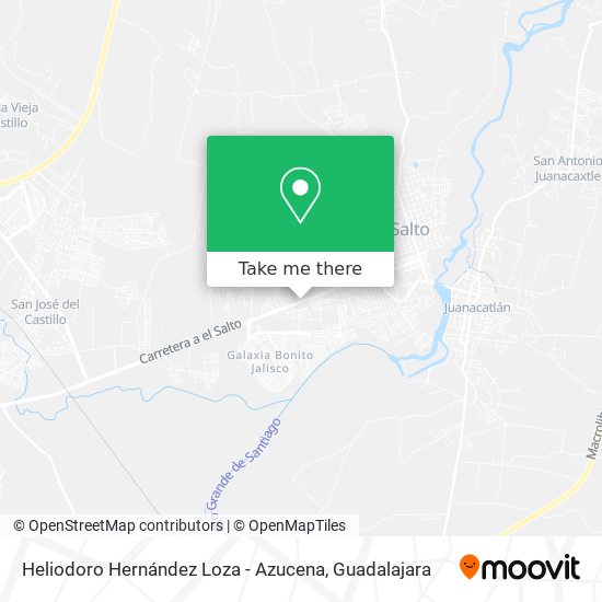 Heliodoro Hernández Loza - Azucena map