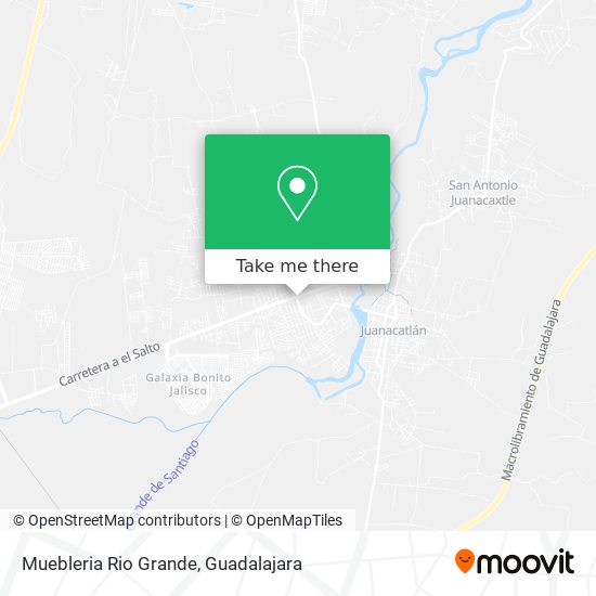 Mapa de Muebleria Rio Grande