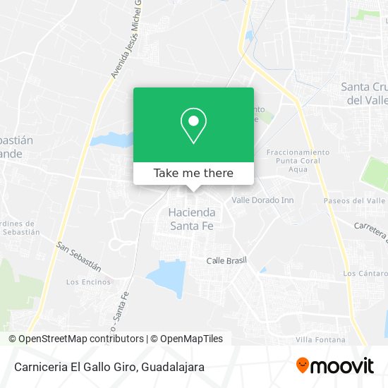 Carniceria El Gallo Giro map